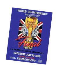 1966 England v West Germany programme
